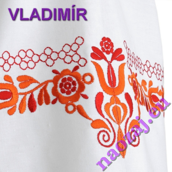 Vladimír - Piešťanská vyšívaná folklórna košeľa