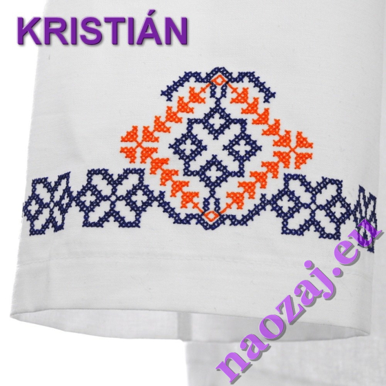 Slovenská výšivka - vzor Kristián