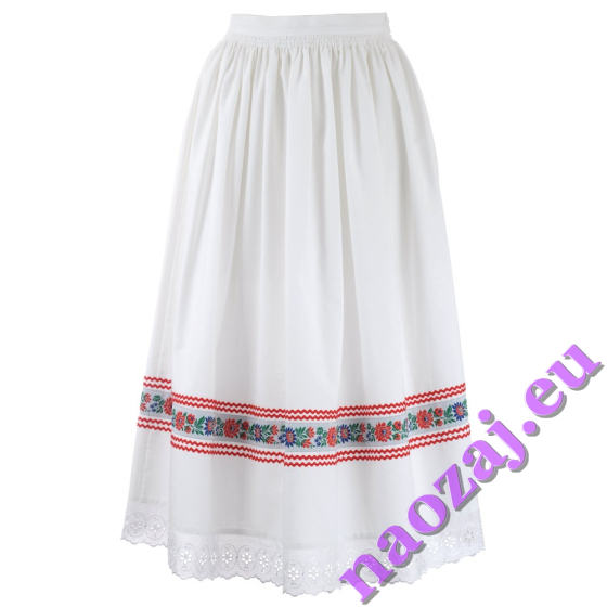Riasená krojová sukňa Božena