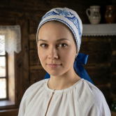 Vyšívaný čepiec ĽUBICA