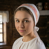 Vyšívaný čepiec TEREZKA