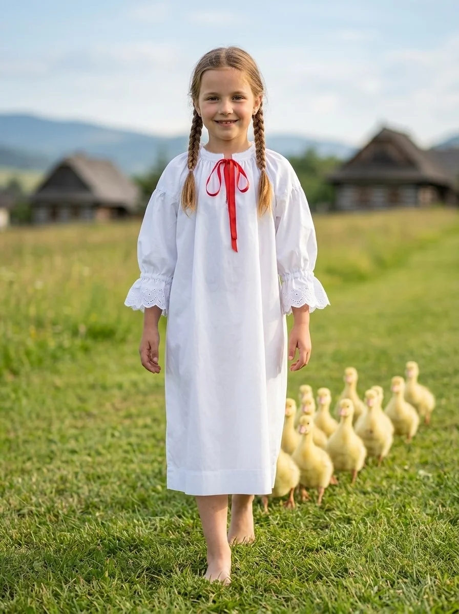 Detské kroje - dievčenská halena MILOTA