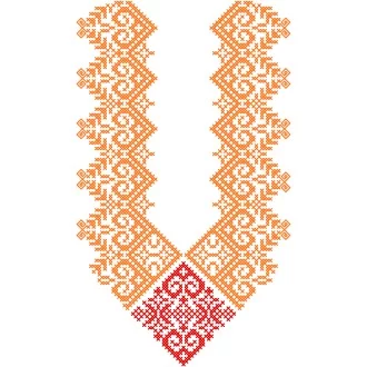 Krojová košeľa MATÚŠ - farebná varianta: oranžová - červená svetlá