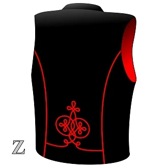 Mužská krojová vesta - lajblík - vzor Z